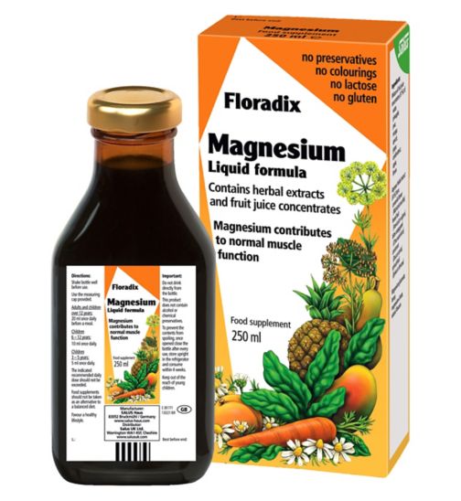 Floradix Magnesium Liquid Formula 250ml