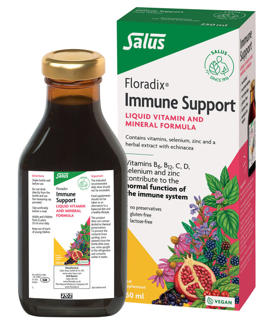 Floradix Immune Support Liquid Vitamin and Mineral Formula 250ml