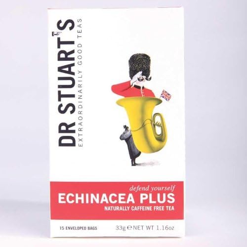 Dr Stuarts Echinacea Plus Herbal Tea 15 Bag (Pack of 2)