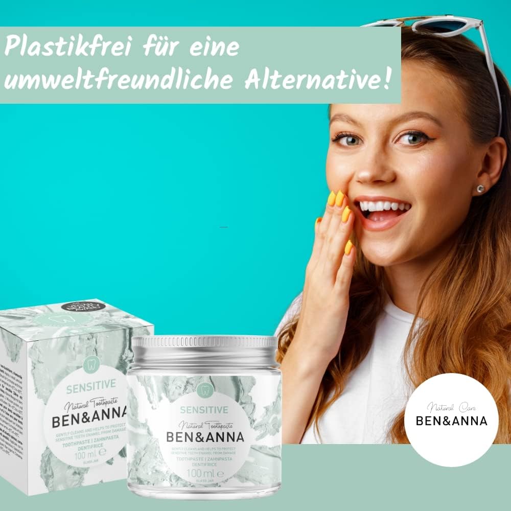 Ben & Anna Sensitive Toothpaste Fluoride Free 100ml