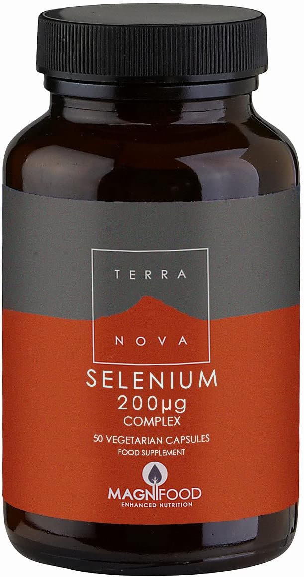 Terranova Selenium 200ug Complex 50 Vegetarian Capsules
