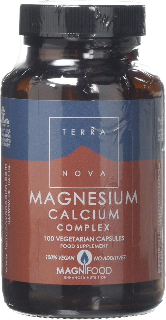 Terra Nova Calcium Magnesium 2:1 Complex - 100 Vegicaps