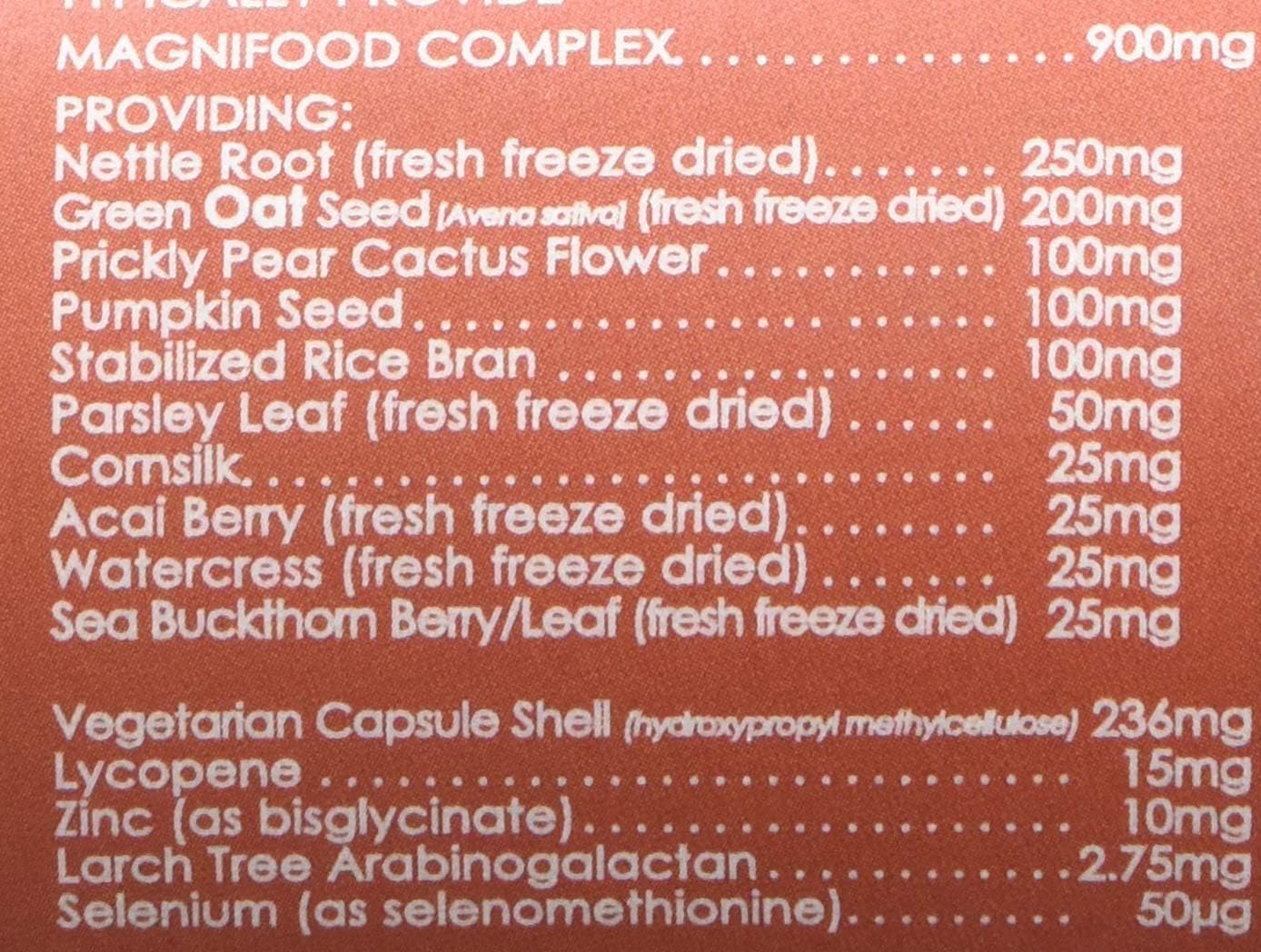 Terranova Nettle Root Lycopene & Zinc Complex 100 Vegetarian Capsules