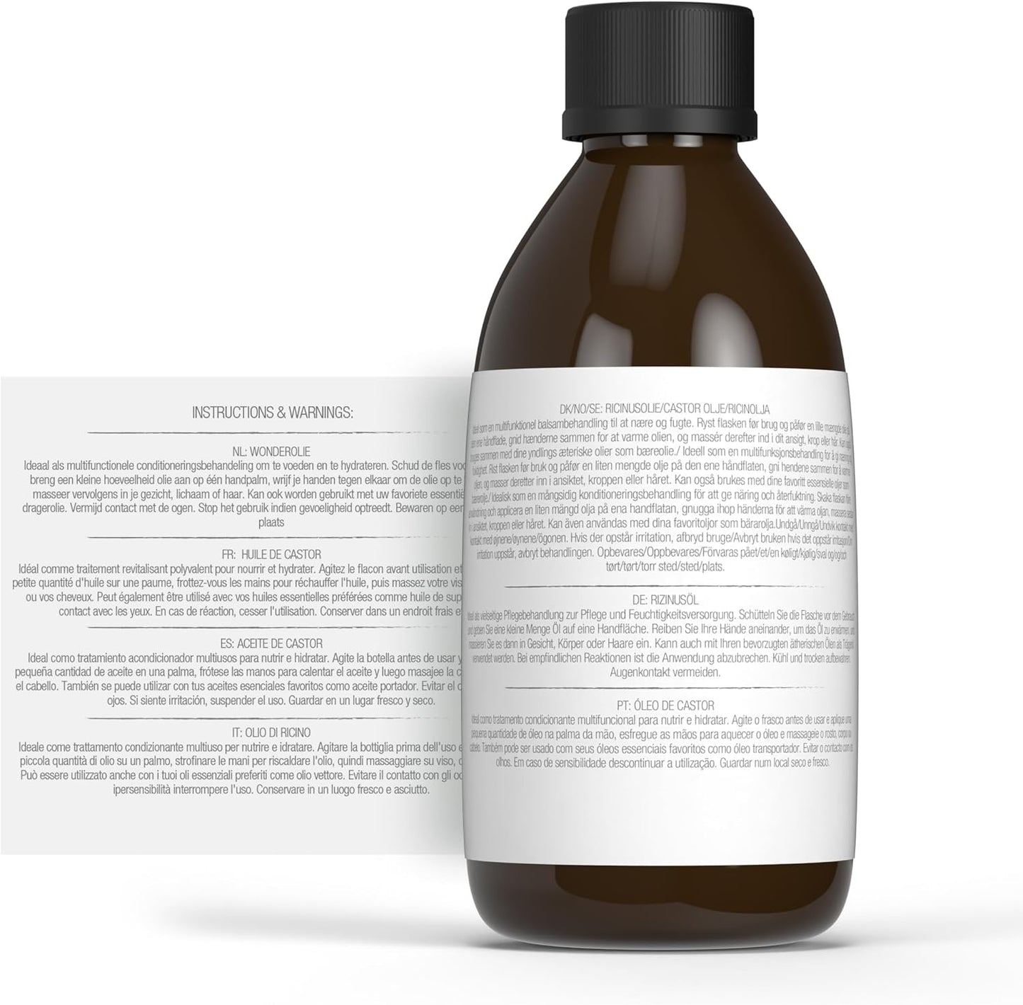 Dr Organic Castor Oil, 100% Pure & Cold Pressed, Nourish & Condition 250ml