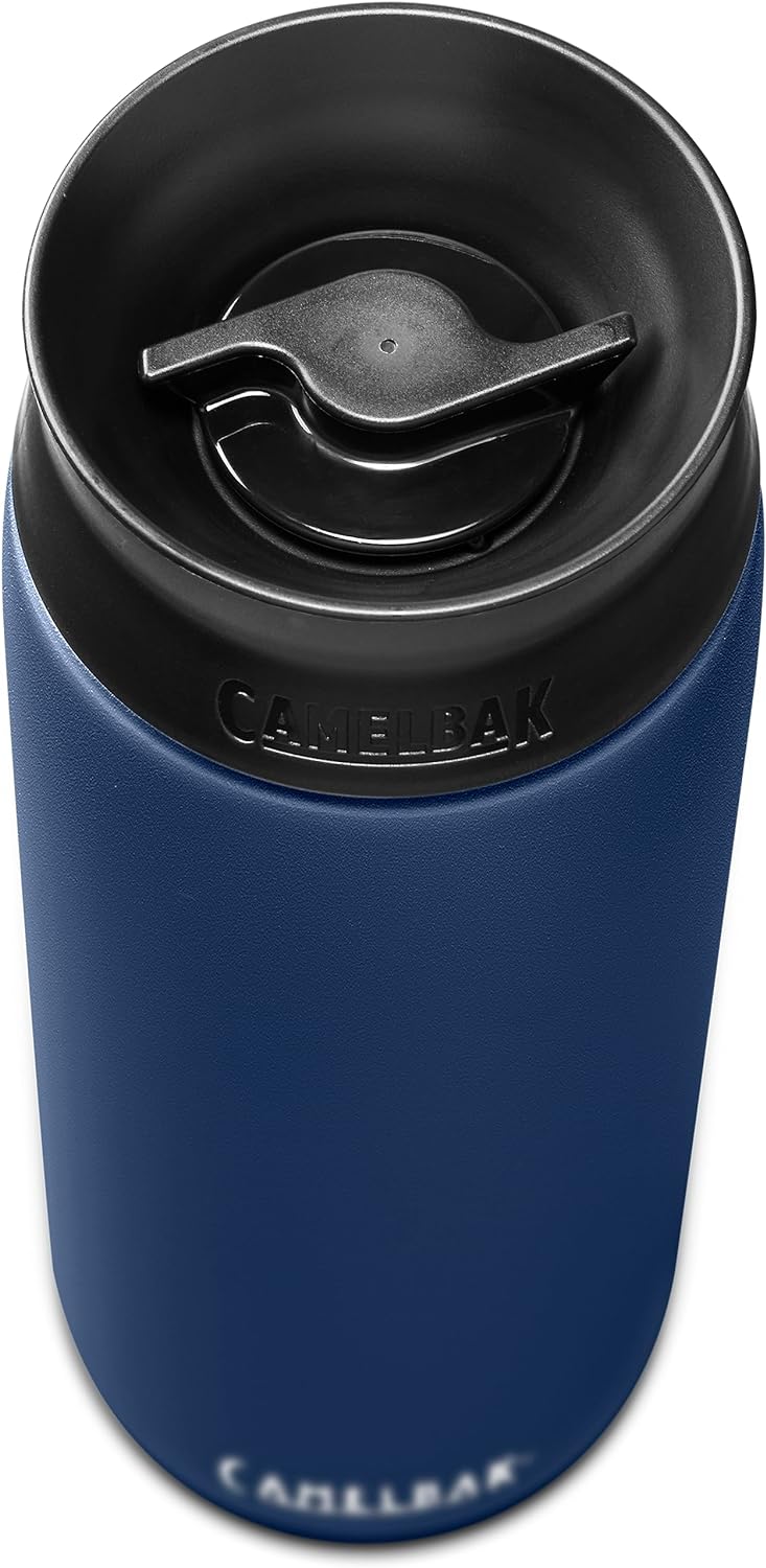 CAMELBAK Hot Cap Vacuum Insulated Stainless Steel Bottle Travel Mug 20oz/600ml in Navy