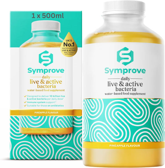 Symprove Daily Live Active Bacteria Pineapple Flavour 500ml