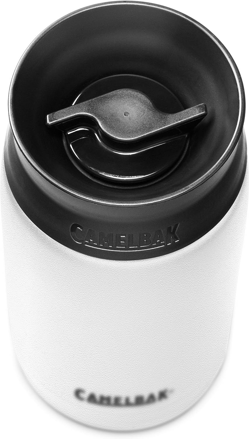 CAMELBAK Hot Cap Vacuum Insulated Stainless Steel Bottle Travel Mug 20oz/ 600ml in white