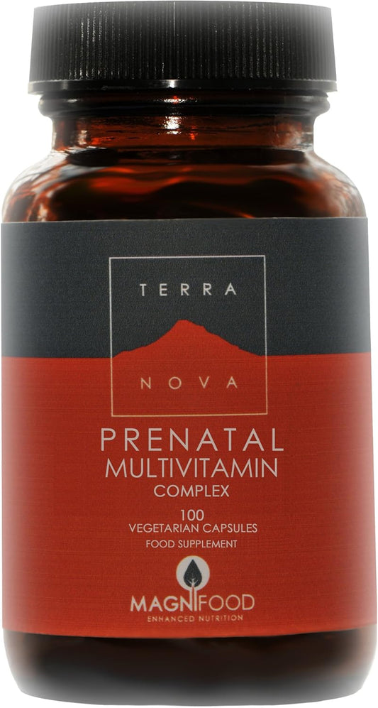TERRANOVA Prenatal Multivitamin Complex - 100 Vegetarian Capsules