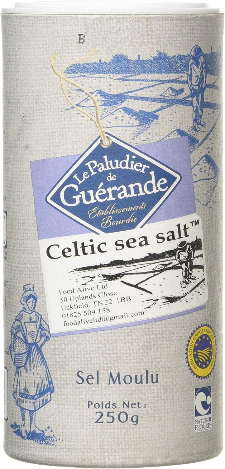 Le Paludier Sel de Guerande Celtic Sea Salt Shaker Fine 250g