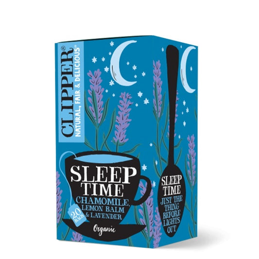 Clipper Organic Snore & Peace - Sleep Time Tea 20 Tea Bags Pack of 4