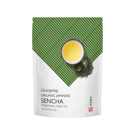 Clearspring Organic Japanese Green Tea Sencha Tea Loose 90g
