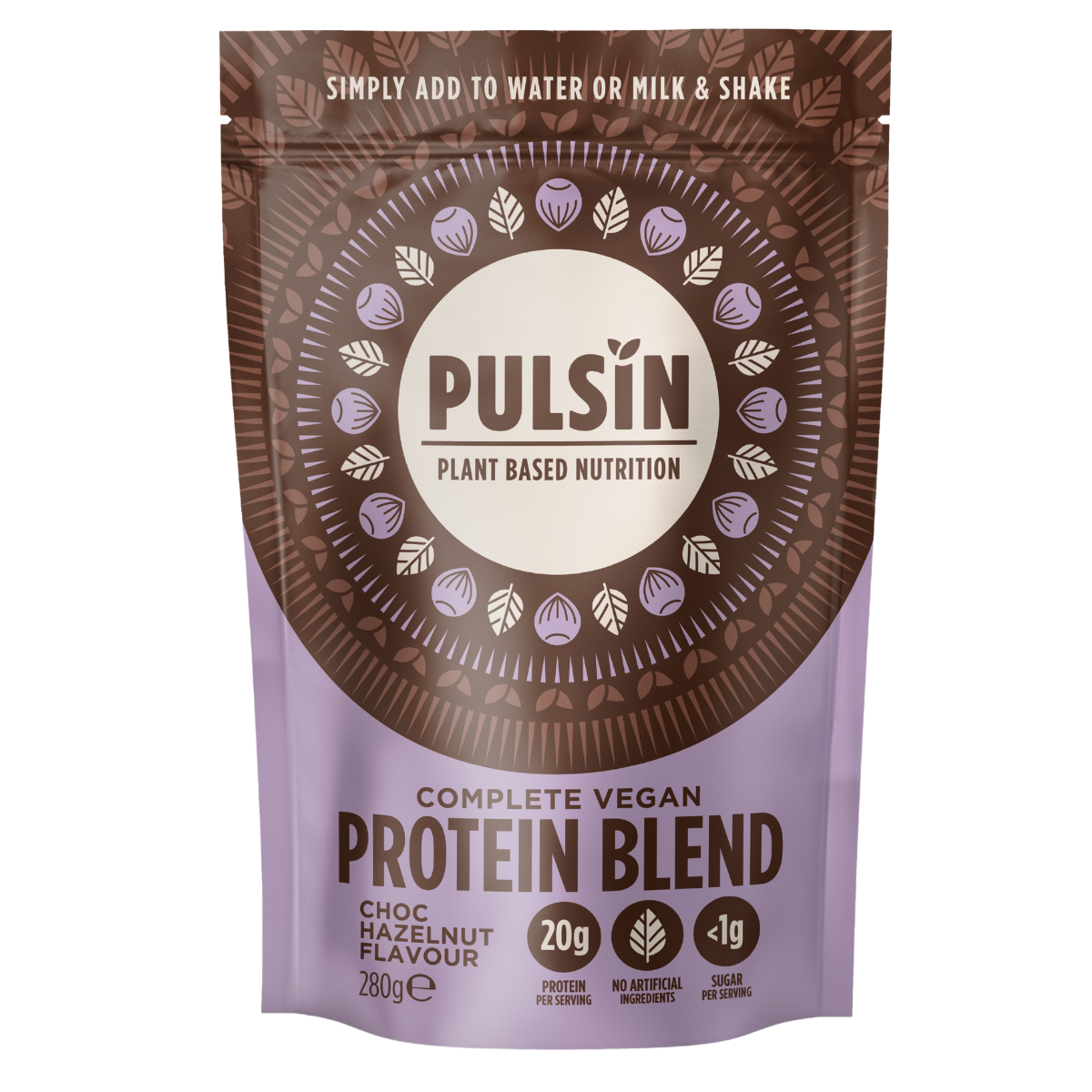 Pulsin - Complete Vegan Protein Blend - Plant Based Protein Powder - 280g