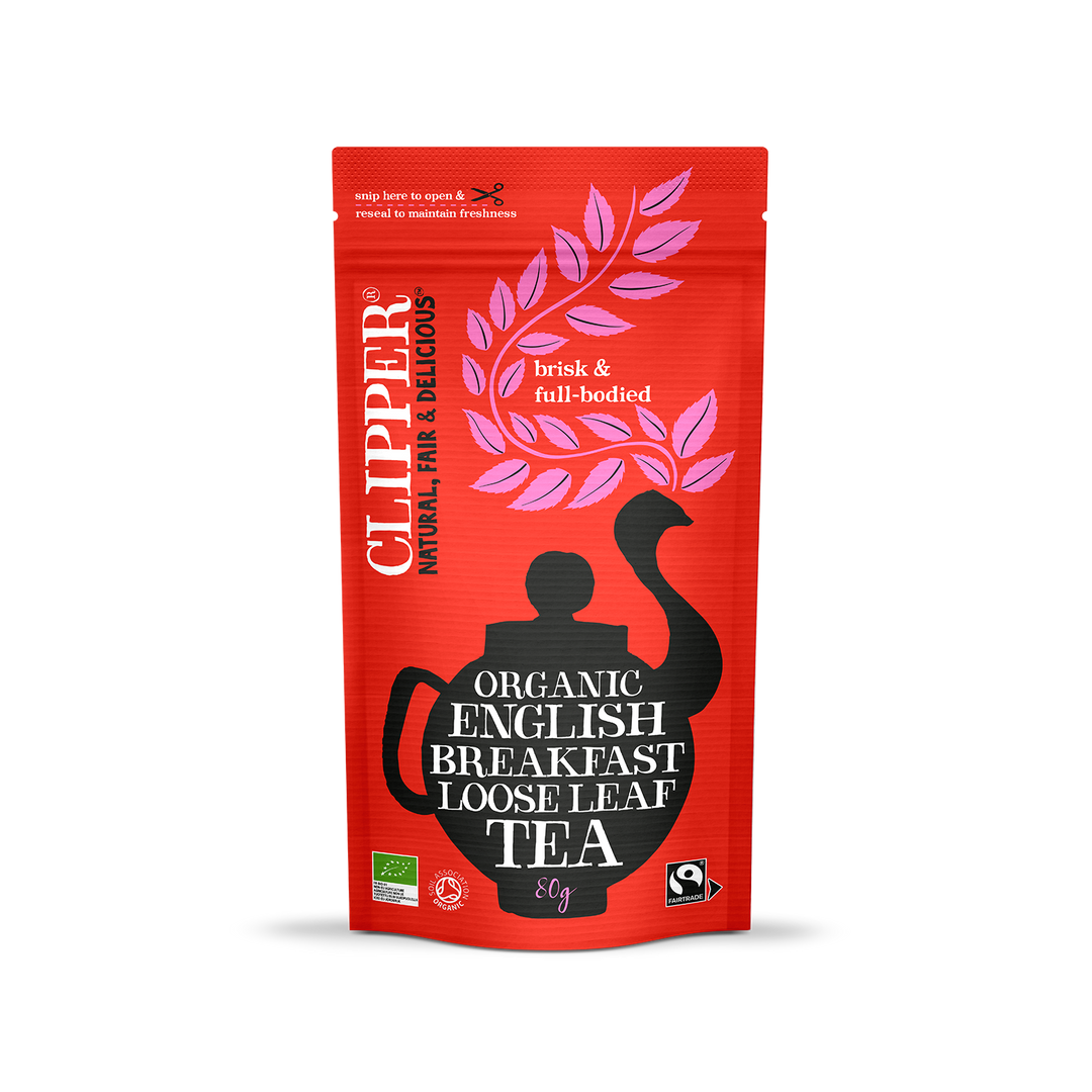 Clipper Organic English Breakfast Loose Leaf Tea 80g