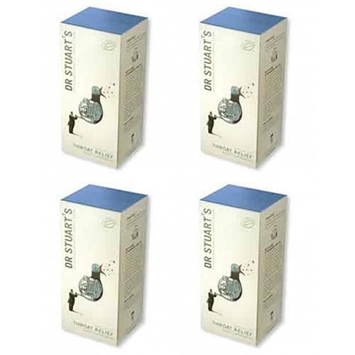 Dr Stuarts Throat Relief Herbal Tea Pack of 4