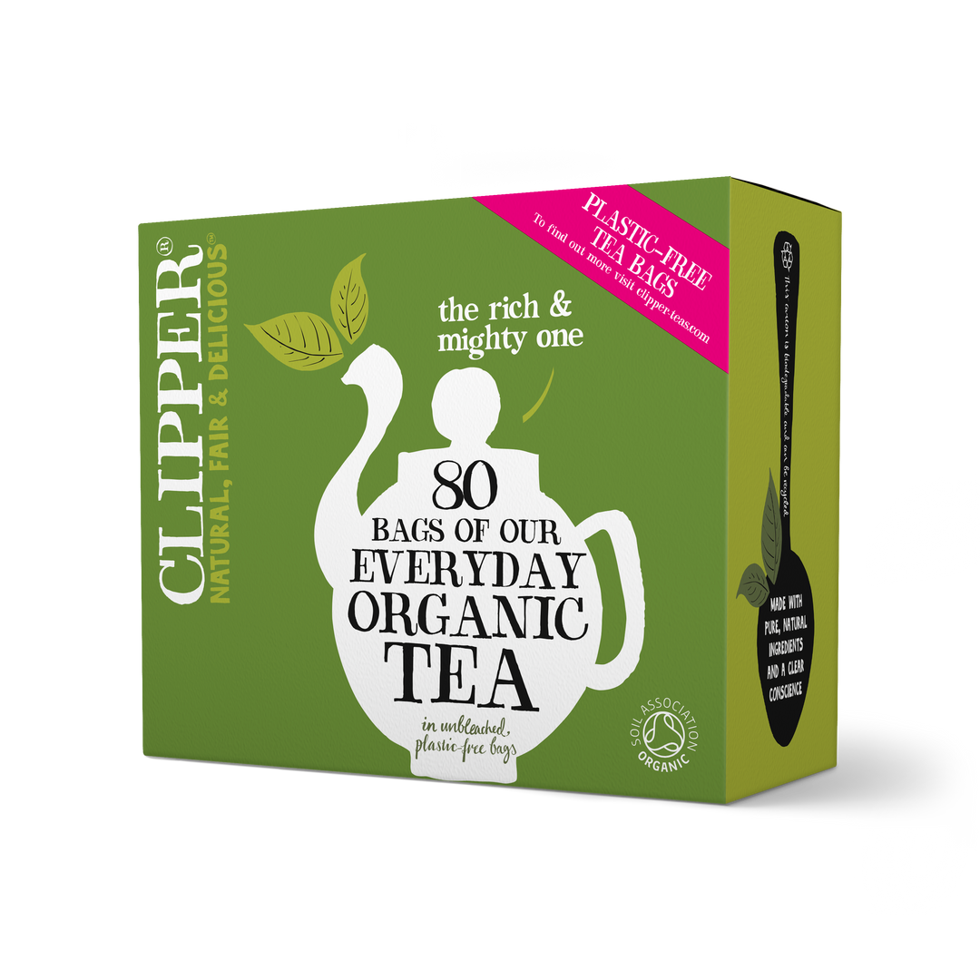 Clipper Organic Everyday 80 Teabags Pack of 6, Total 480 Teabags