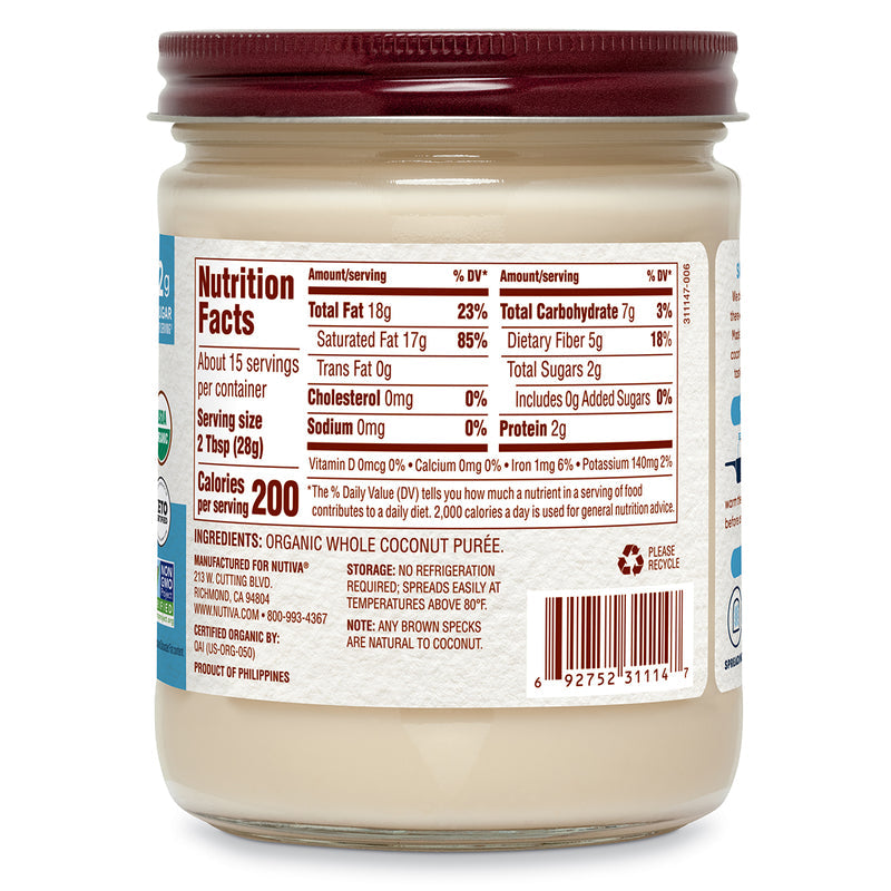 Nutiva Organic Coconut Manna 425g