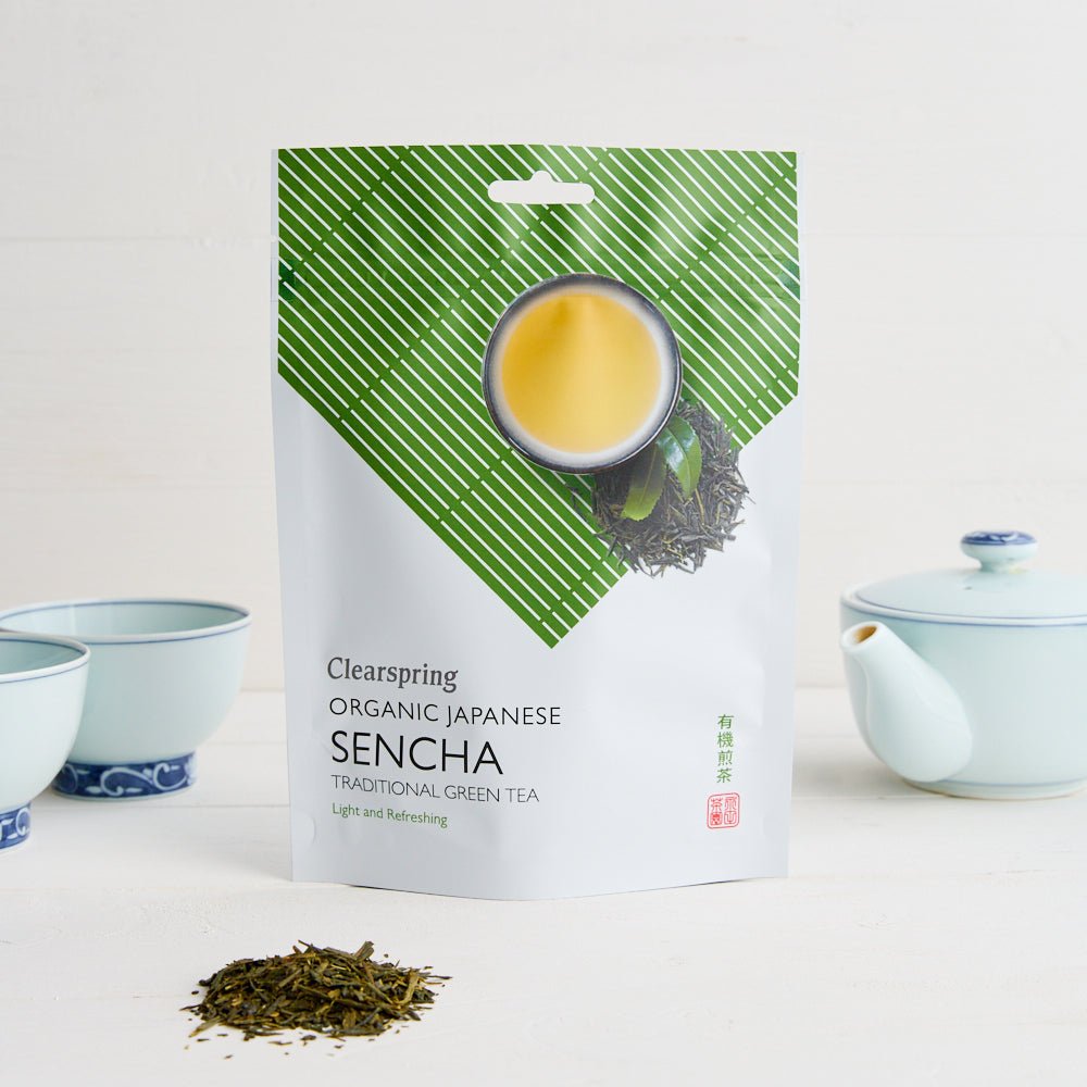 Clearspring Organic Japanese Green Tea Sencha Tea Loose 90g
