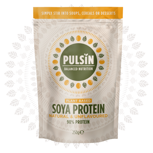 Pulsin Soya Plant Based Protein Powder 250g - Natural & unflavoured