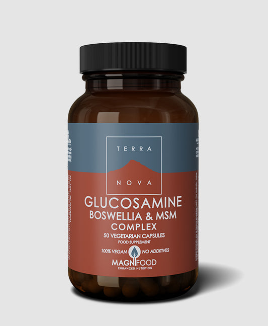 Terranova Glucosamine Boswellia & MSM Complex - 50 Vegicaps
