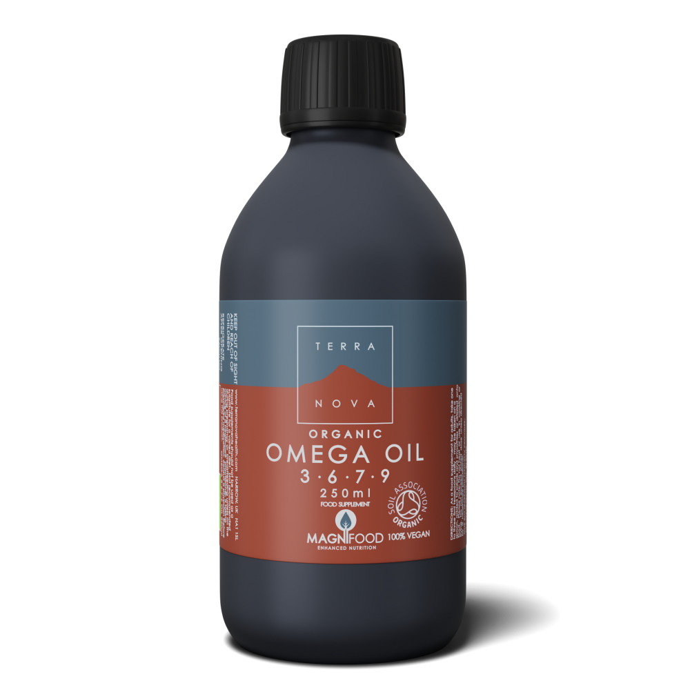 Terranova Omega Oil 3-6-7-9 250ml 100% Vegan Organic EXP: 23.12.2023