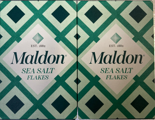 Maldon Sea Salt Flakes - 250g (Pack of 2)