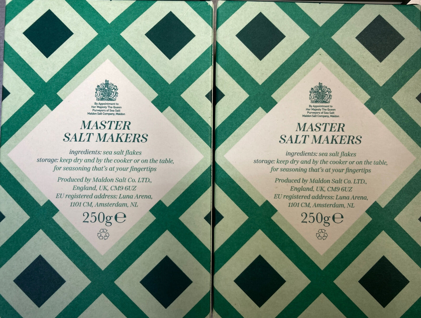 Maldon Sea Salt Flakes - 250g (Pack of 2)