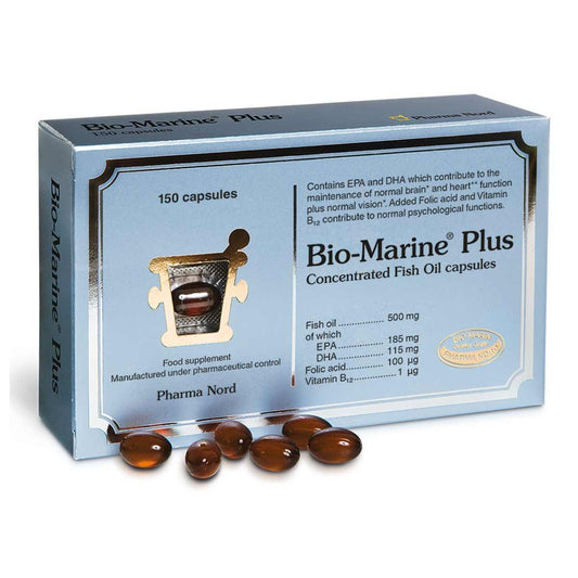 Pharma Nord Bio Marine Plus 150 Capsules - Extra pure Omega 3 Fish Oil