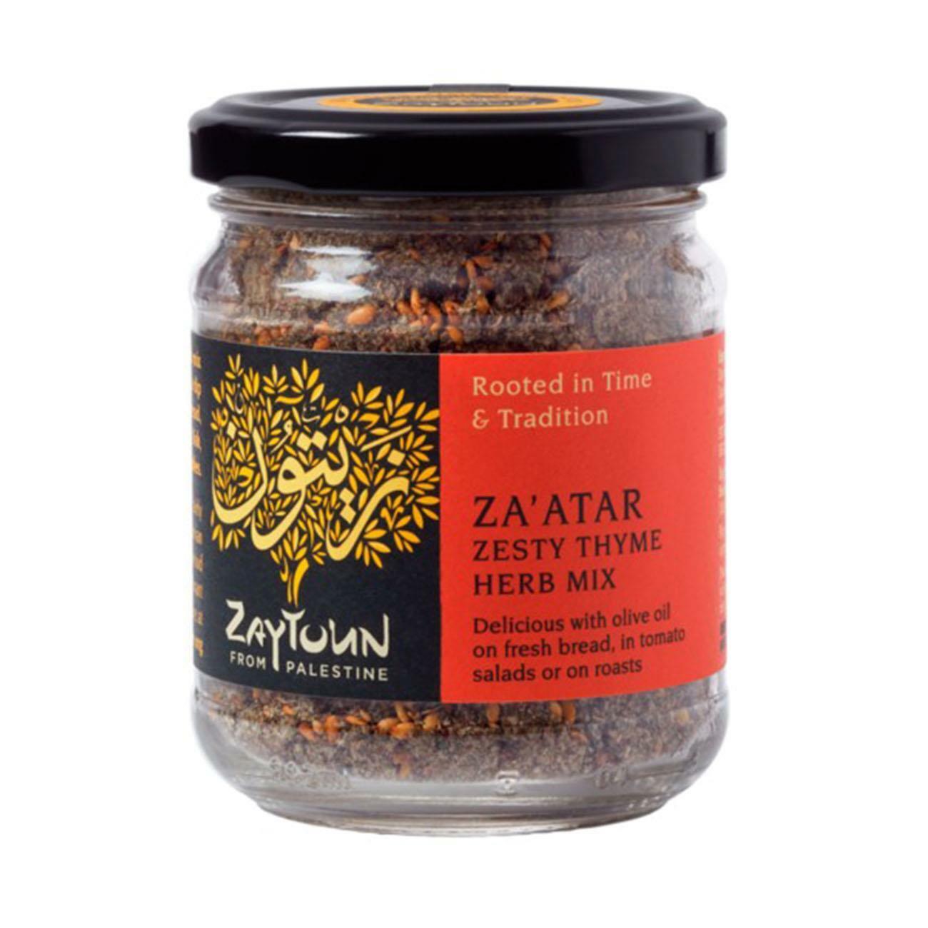 Zaytoun Organic Fairtrade Za'atar Zaatar Zesty Thyme Herb Mix 80g