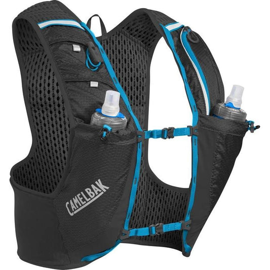Camelbak Ultra Pro Vest Black Atomic Blue Small
