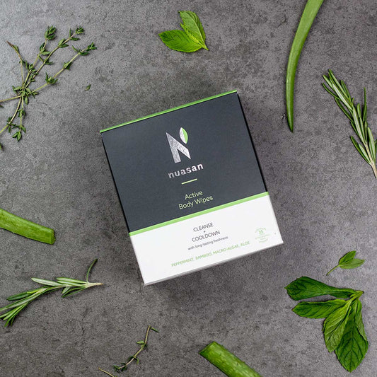 Nuasan Active Body Wipes 25 per Box