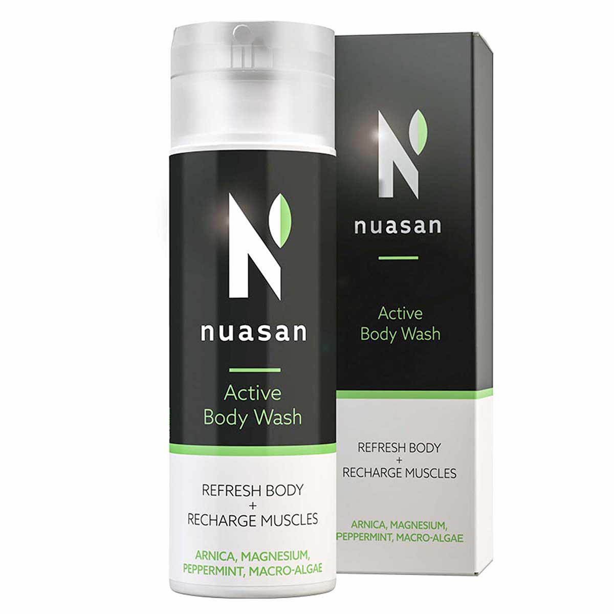 Nuasan Active Natural Body Wash 200ml