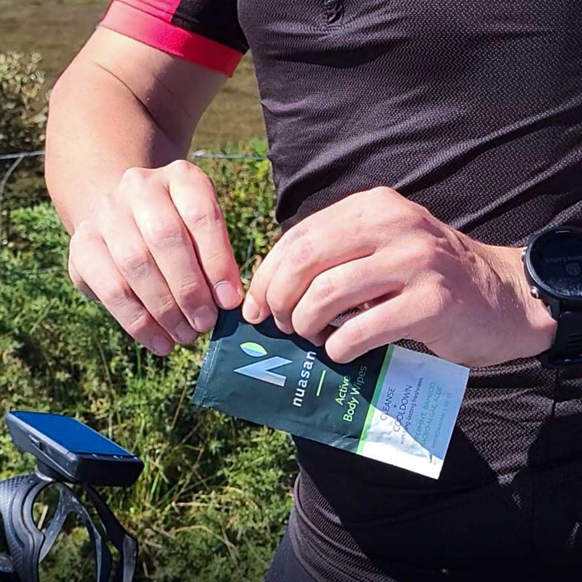 Nuasan Active Body Wipes 25 per Box