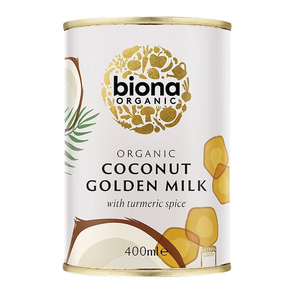 Biona Organic Coconut Golden Milk 400ml Pack of 6