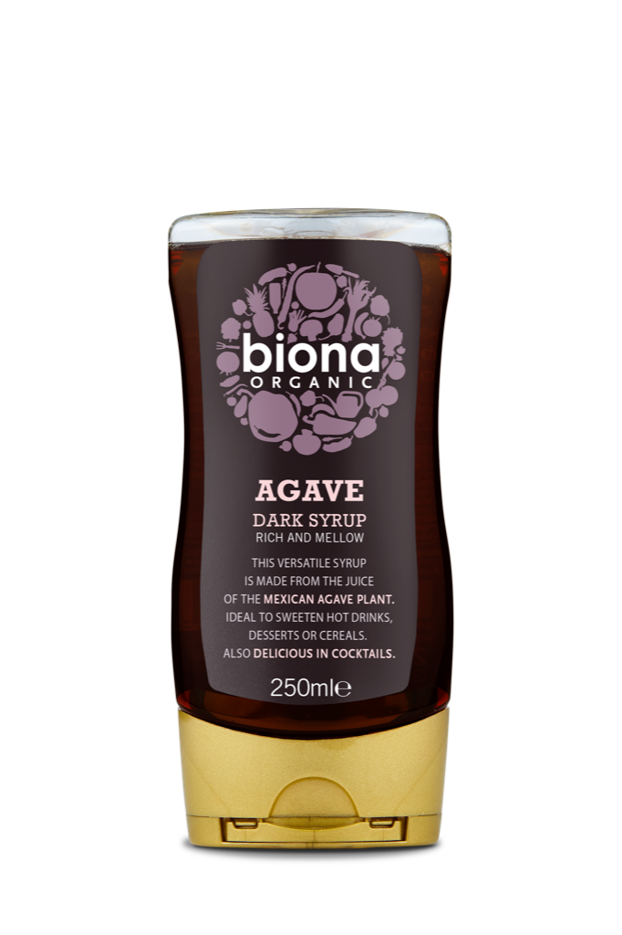 Biona Organic Dark Agave Syrup 250g Pack of 6