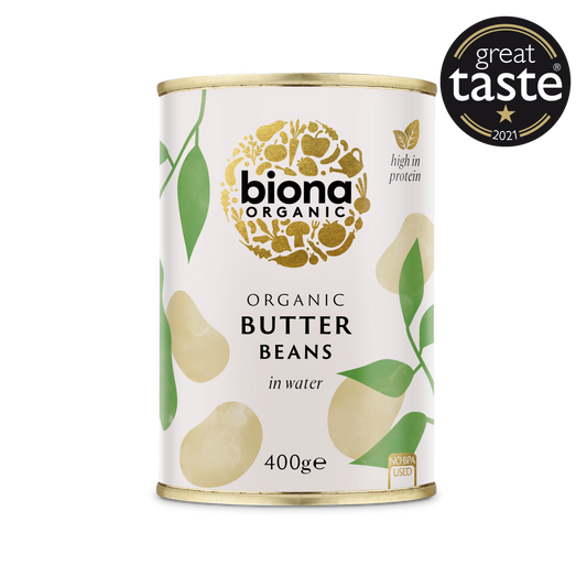 Biona Organic Butter Beans 400g Pack of 6