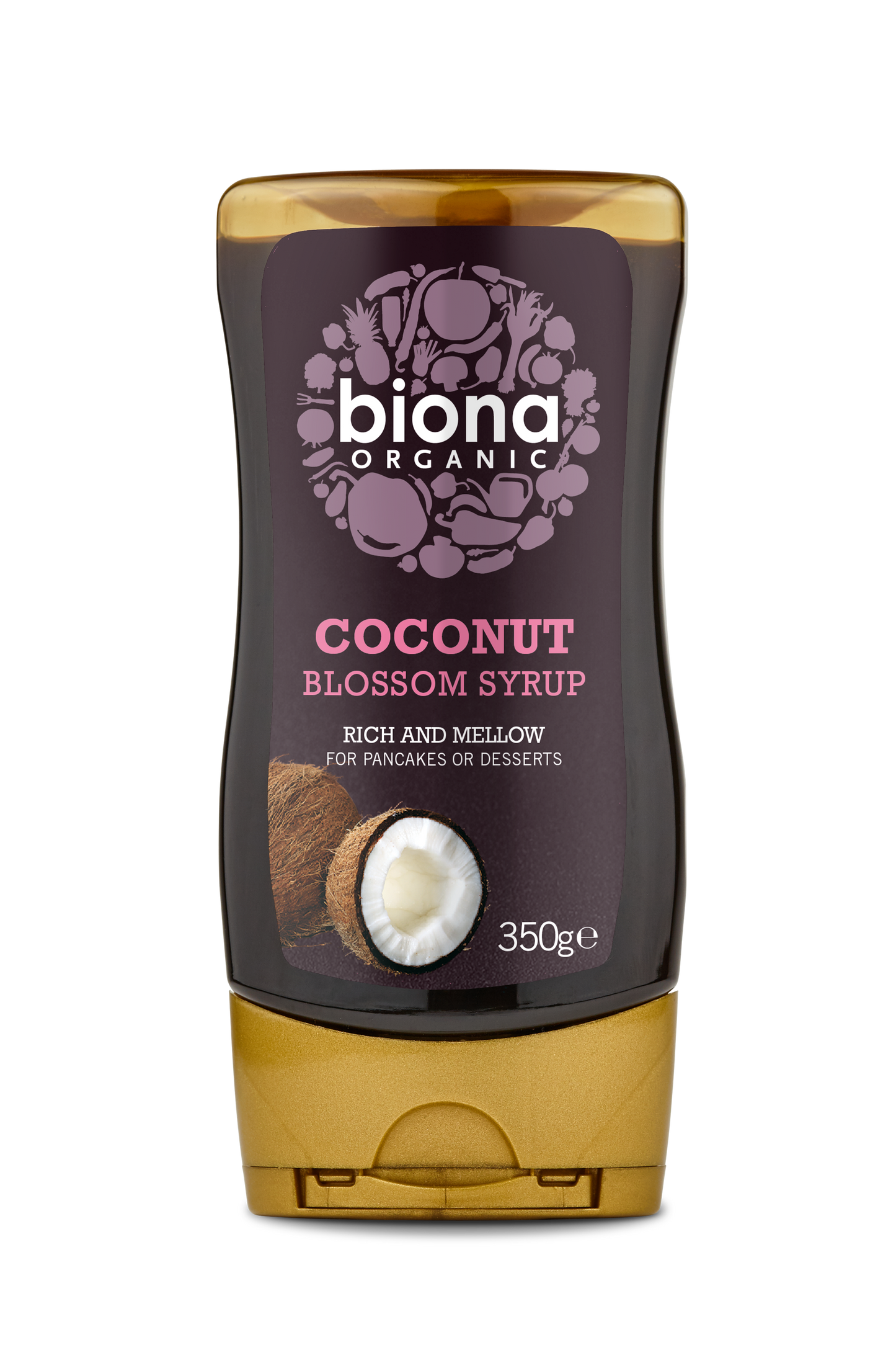 Biona Organic Coconut Blossom Nectar 350g Pack of 4