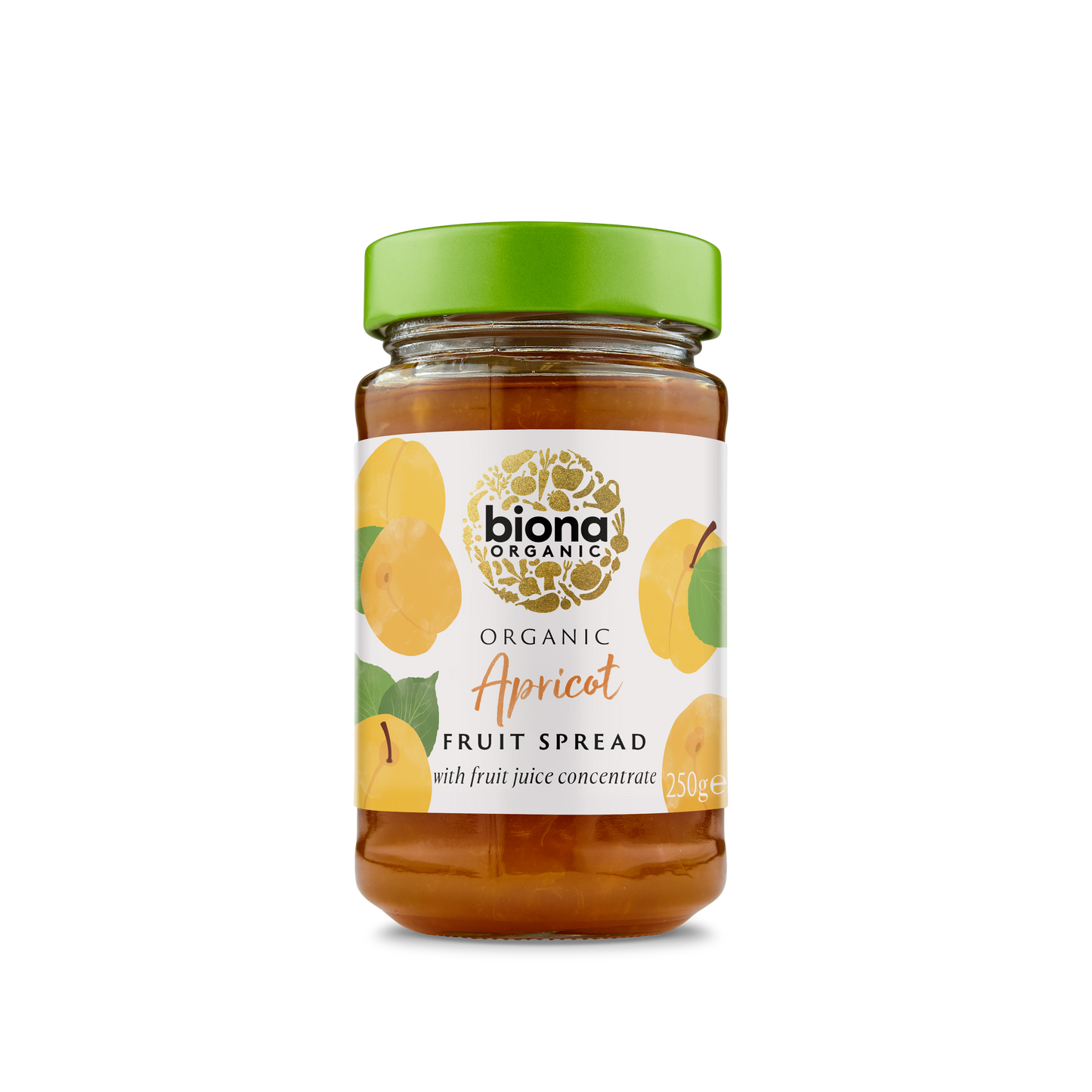 Biona Organic Apricot Spread 250g Pack of 6