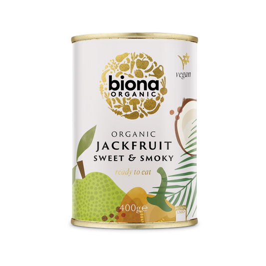 Biona Organic Sweet & Smoky Jackfruit 400g Pack of 6