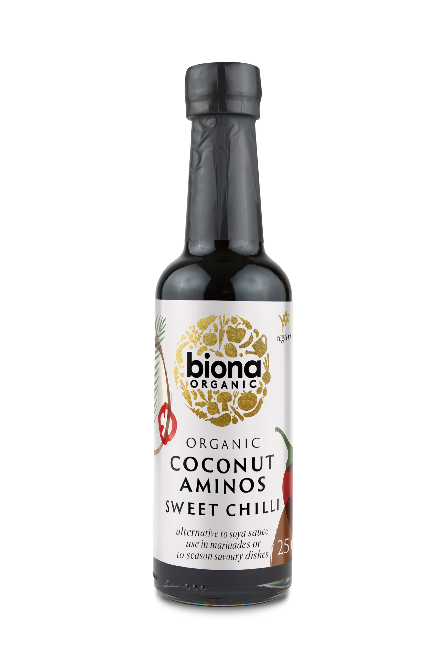 Biona Organic Coconut Aminos Sweet Chilli 250ml Pack of 4