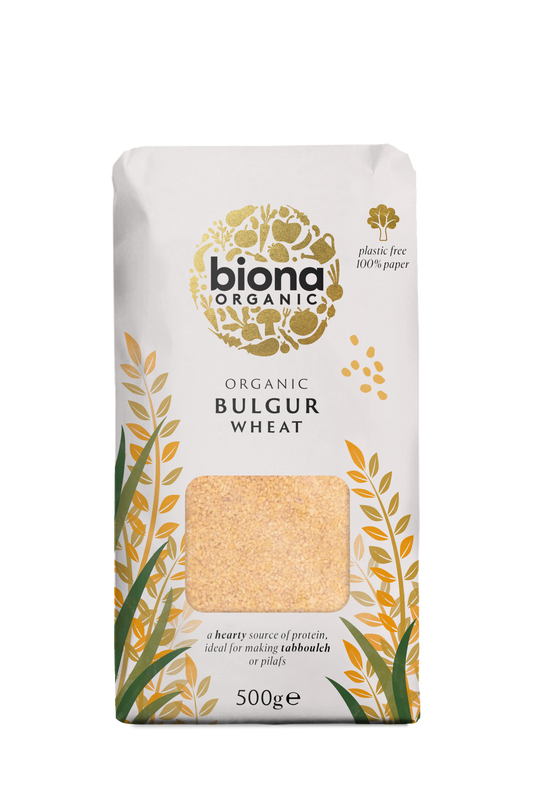 Biona Organic Bulgur Wheat 500g Pack of 6