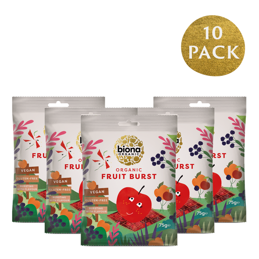 Biona Organic Fruit Burst 75g – 10 pack