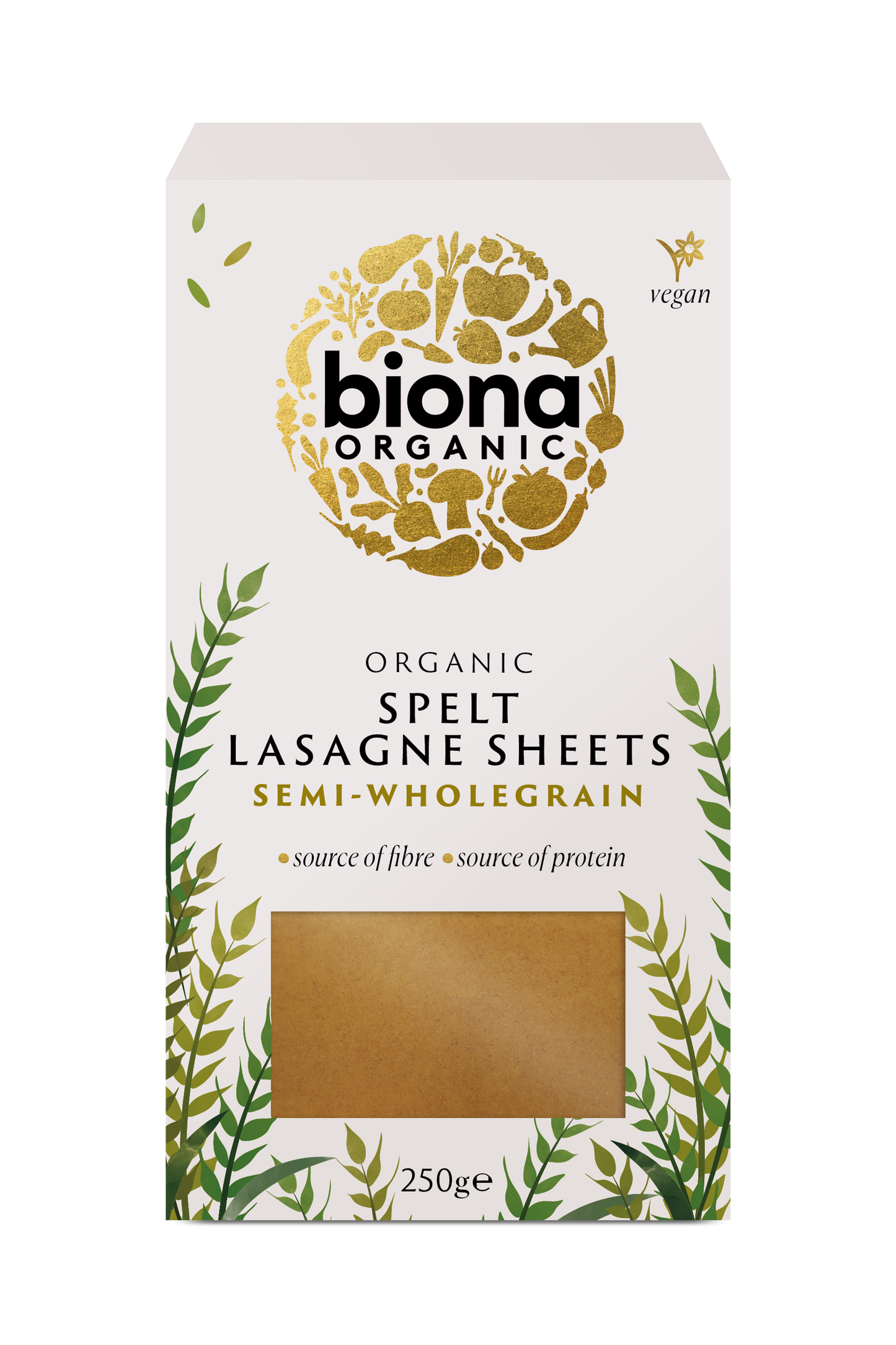 Biona Organic Spelt Lasagne 250g Pack of 6