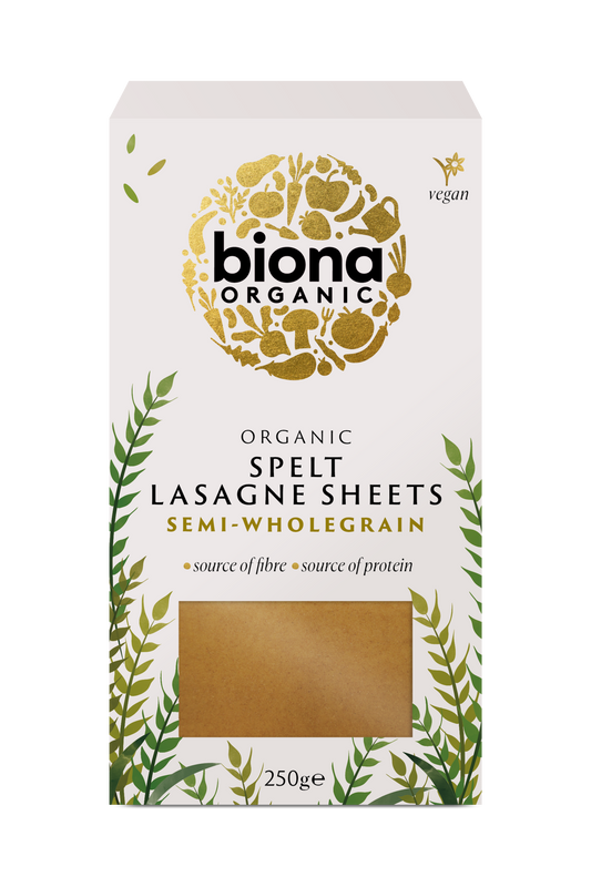 Biona Organic Spelt Lasagne 250g Pack of 6