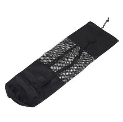 New Yoga Mat Carrier Bag Nylon Mesh Adjustable Strap Exercise **UK Seller**