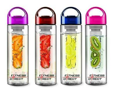 Fruit Infuser Water Bottle Sports Fruit Infusing Health Juice BPA Free - PURPLE