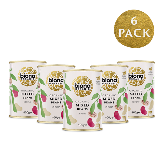 Biona Organic Mixed Beans 400g Pack of 6