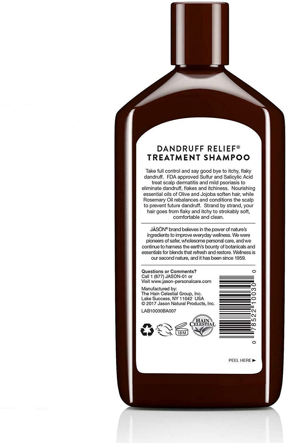 Jason Dandruff Relief Treatment Shampoo 355ml