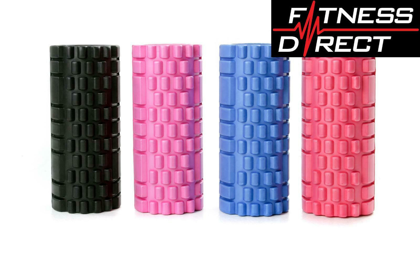 Foam Roller Exercise Trigger Point Textured Massage Yoga Gym Eva Grid Physio 2SL