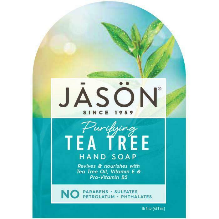 Jason Purifying Tea Tree Pure Natural Hand Soap 473ml