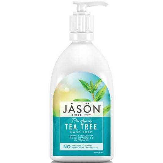 Jason Purifying Tea Tree Pure Natural Hand Soap 473ml